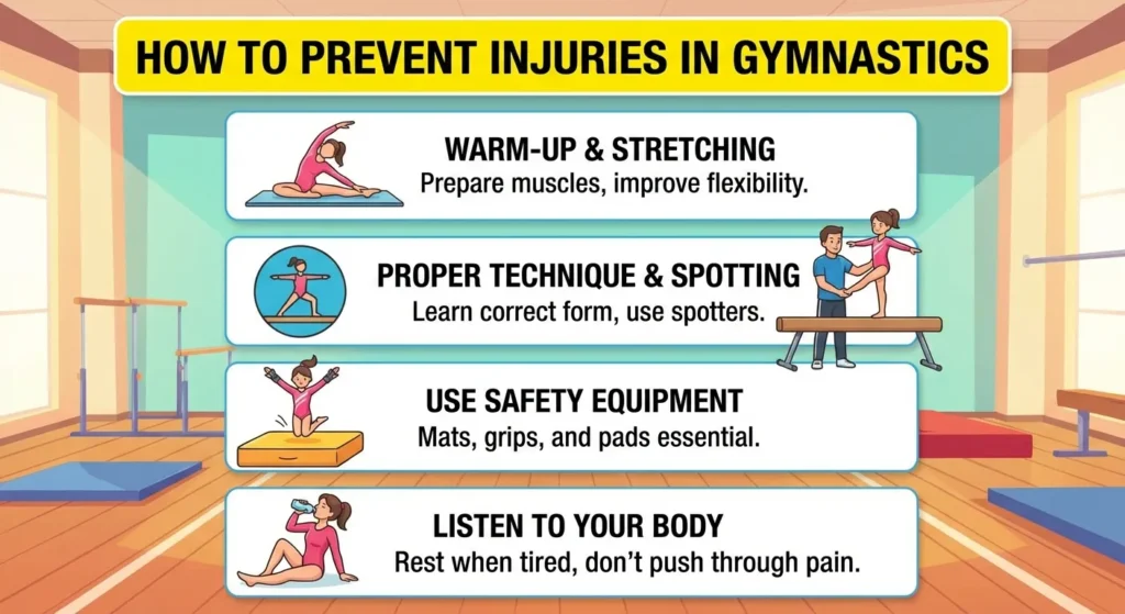 How to Prevent Injuries in Gymnastics?