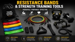 Resistance bands for gymnastics conditioning and strength exercises